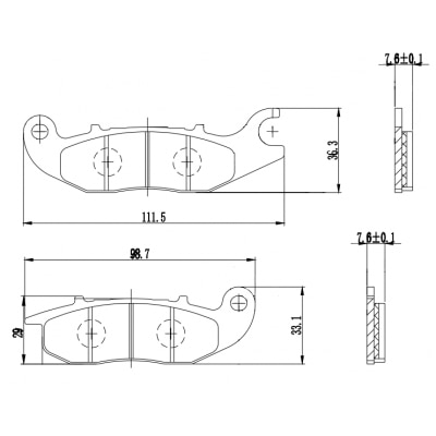 Brake Pad - PM103
