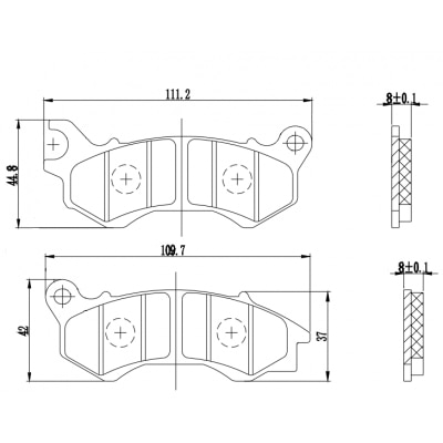 Brake Pad - PM104