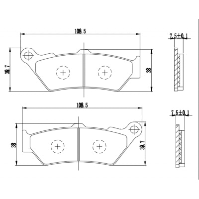 Brake Pad - PM207