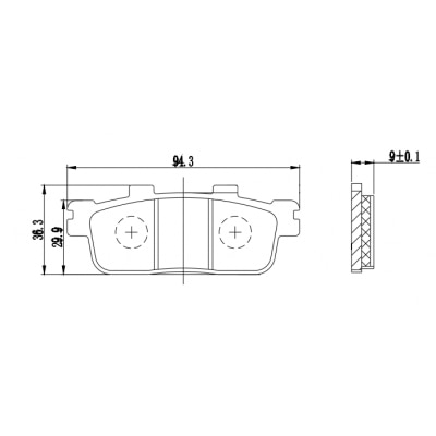 Brake Pad - PM503
