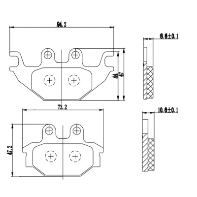 Brake Pad - PM502