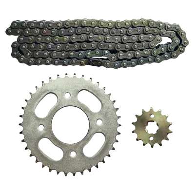 Kit Coroa Pinhão e Corrente Motocicleta - TM101118