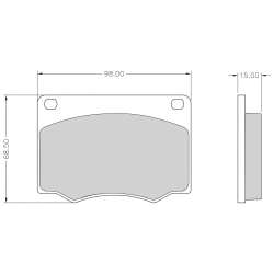 Brake Pads - NKF 1011P