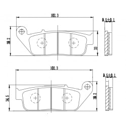 Brake Pad - PM106