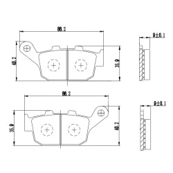 Brake Pad - PM108