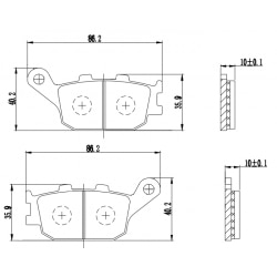 Brake Pad - PM109