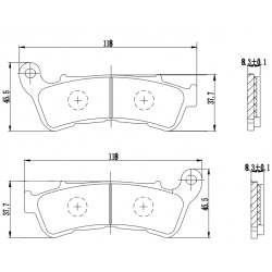 Brake Pad - PM110