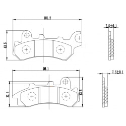 Brake Pad - PM112
