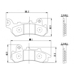 Brake Pad - PM113