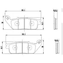 Brake Pad - PM115
