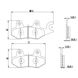 Brake Pad - PM201