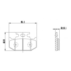 Brake Pad - PM202