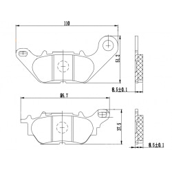 Brake Pad - PM203