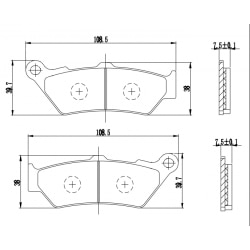 Brake Pad - PM207