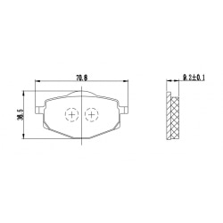 Brake Pad - PM208