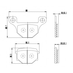 Brake Pad - PM301