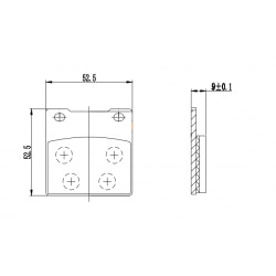 Brake Pad - PM302