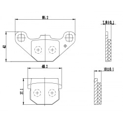 Brake Pad - PM501