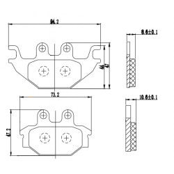 Brake Pad - PM502