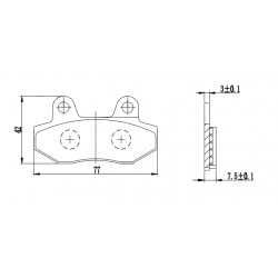 Brake Pad - PM505