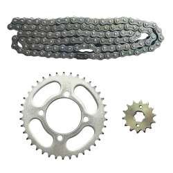 Kit Coroa Pinhão e Corrente Motocicleta - TM10269
