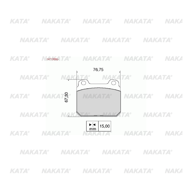 Brake Pads - NKF 1009P