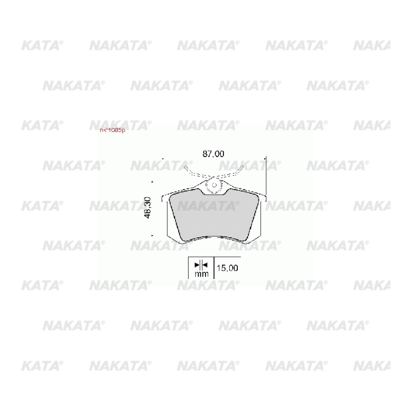 Brake Pads - NKF 1085P