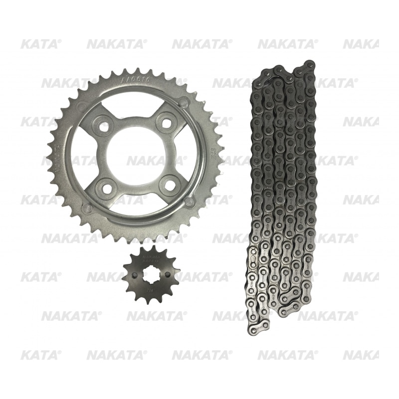 Kit Coroa Pinhão e Corrente Motocicleta - TM10115