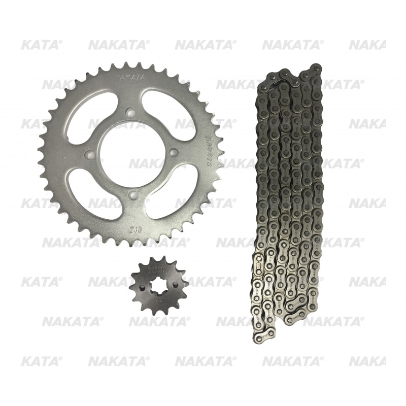 Kit Coroa Pinhão e Corrente Motocicleta - TM10200
