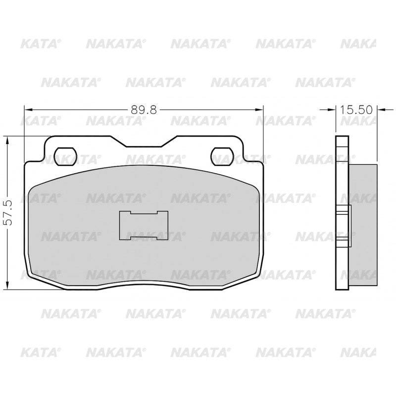 Brake Pads - NKF 1022P