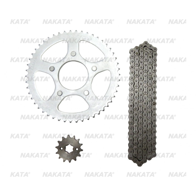 Kit Coroa Pinhão e Corrente Motocicleta - TM10180