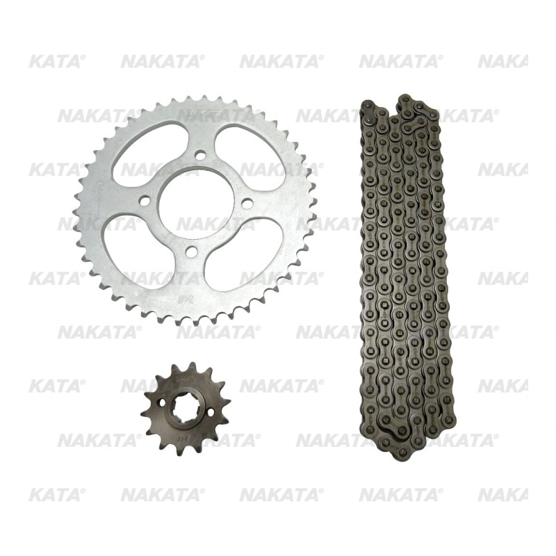 Kit Coroa Pinhão e Corrente Motocicleta - TM10515