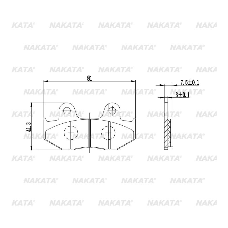 Brake Pad - PM101