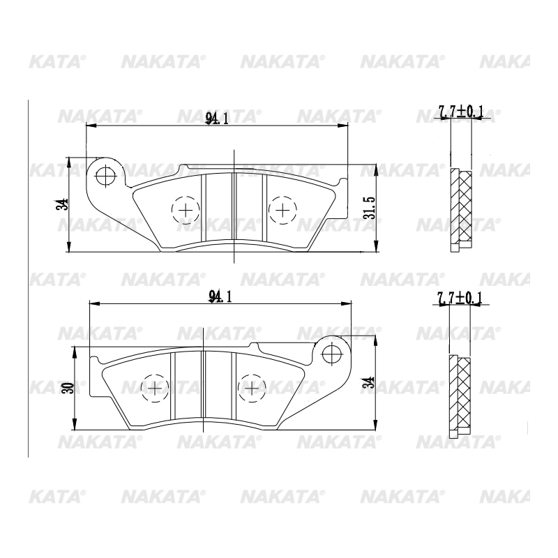 Brake Pad - PM102