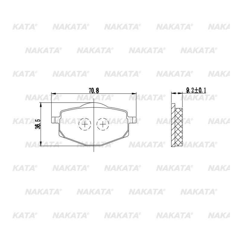 Brake Pad - PM208
