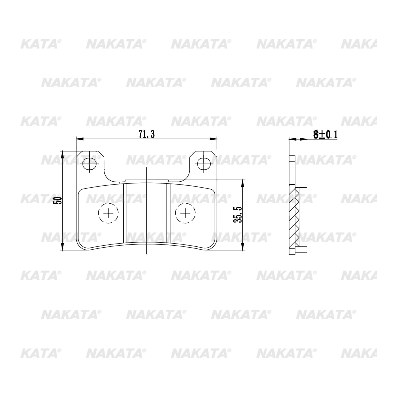 Pastilha de Freio de Moto - PM303