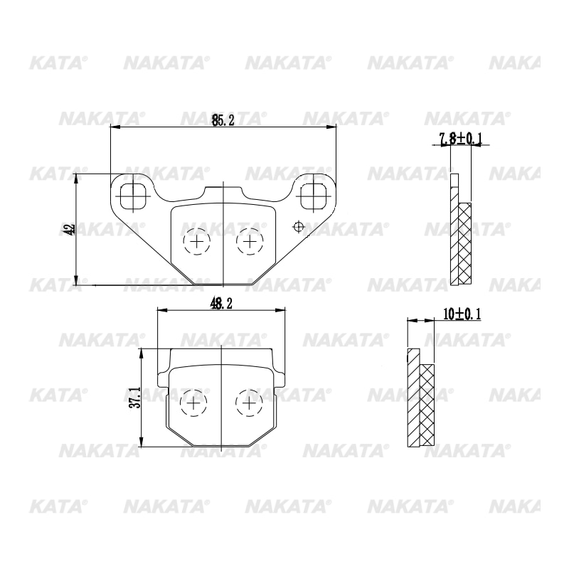 Brake Pad - PM501