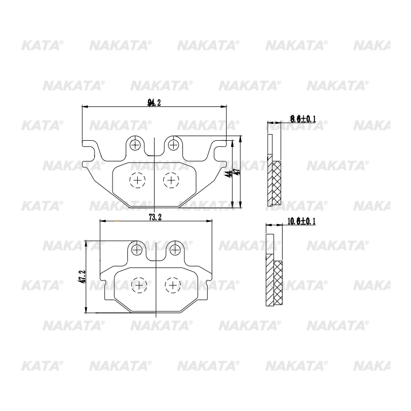 Brake Pad - PM502
