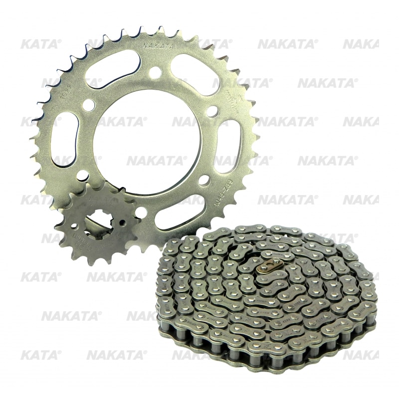 Kit Coroa Pinhão e Corrente Motocicleta - TM10257