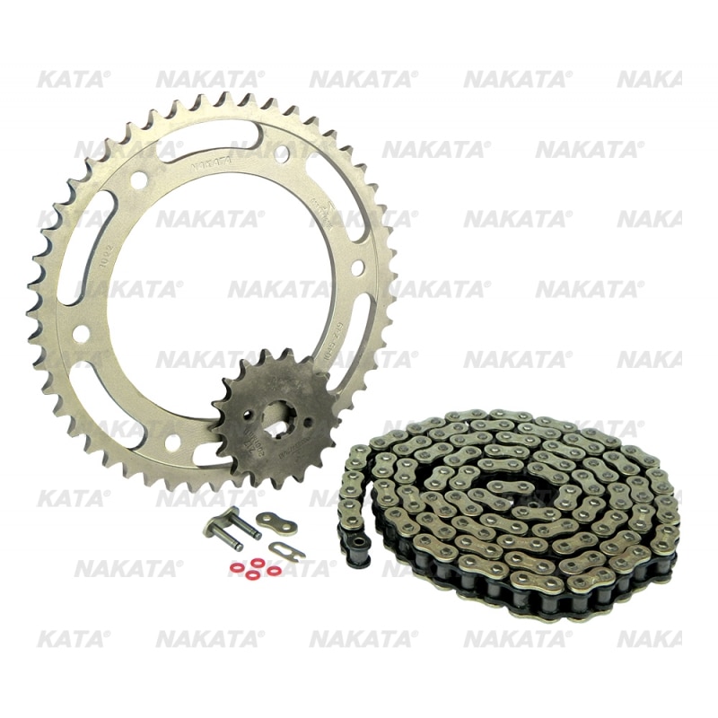 Kit Coroa Pinhão e Corrente Motocicleta - TM10158R