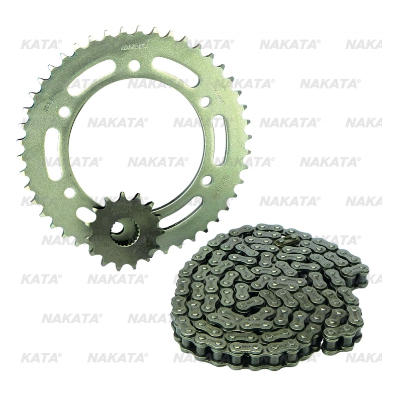 Kit Coroa Pinhão e Corrente Motocicleta - TM10256