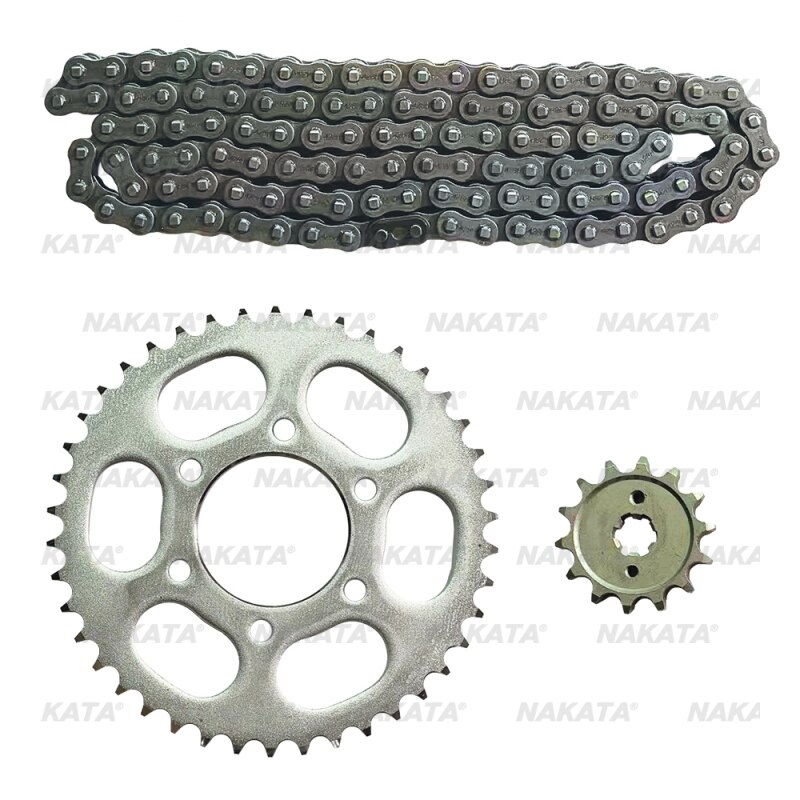Kit Coroa Pinhão e Corrente Motocicleta - TM101008